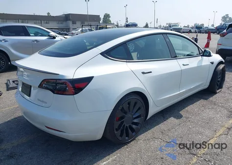 2023 Tesla Model 3 Performance Dual Motor All-Wheel Drive из США, поврежденный, VIN 5YJ3E1EC8PF504525